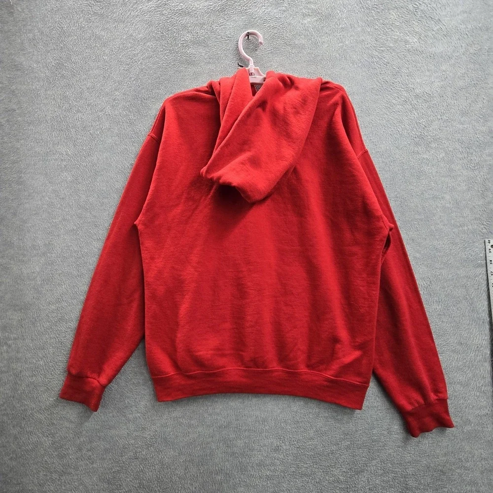 San Francisco 49ers Men Hoodie L Red NFL Team Apparel Graphic Fleece Logo